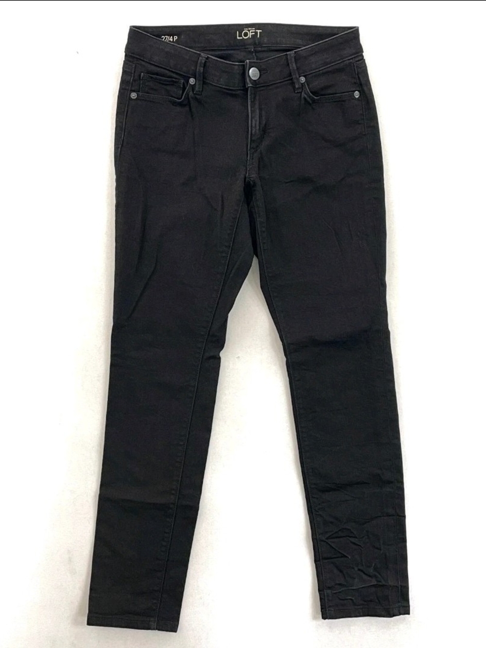 Ann Taylor LOFT Black Modern Skinny Jeans - Women's Slim Ankle